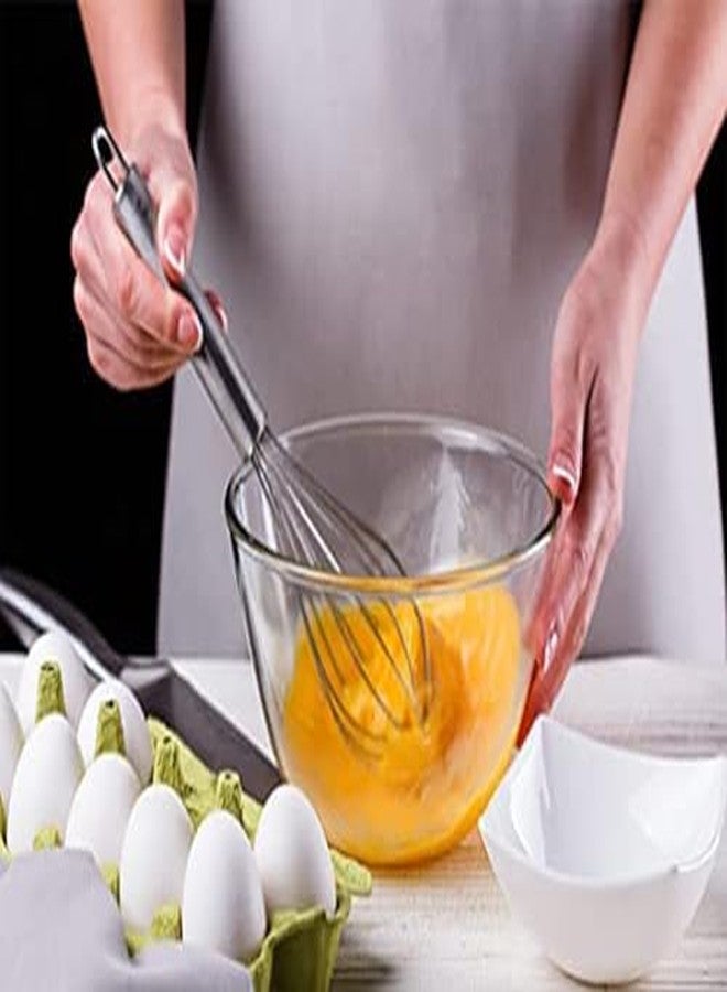 Add2Cart Stainless Steel Balloon Whisk, Kitchen Utensil, 25 cm, Silver - Image 4